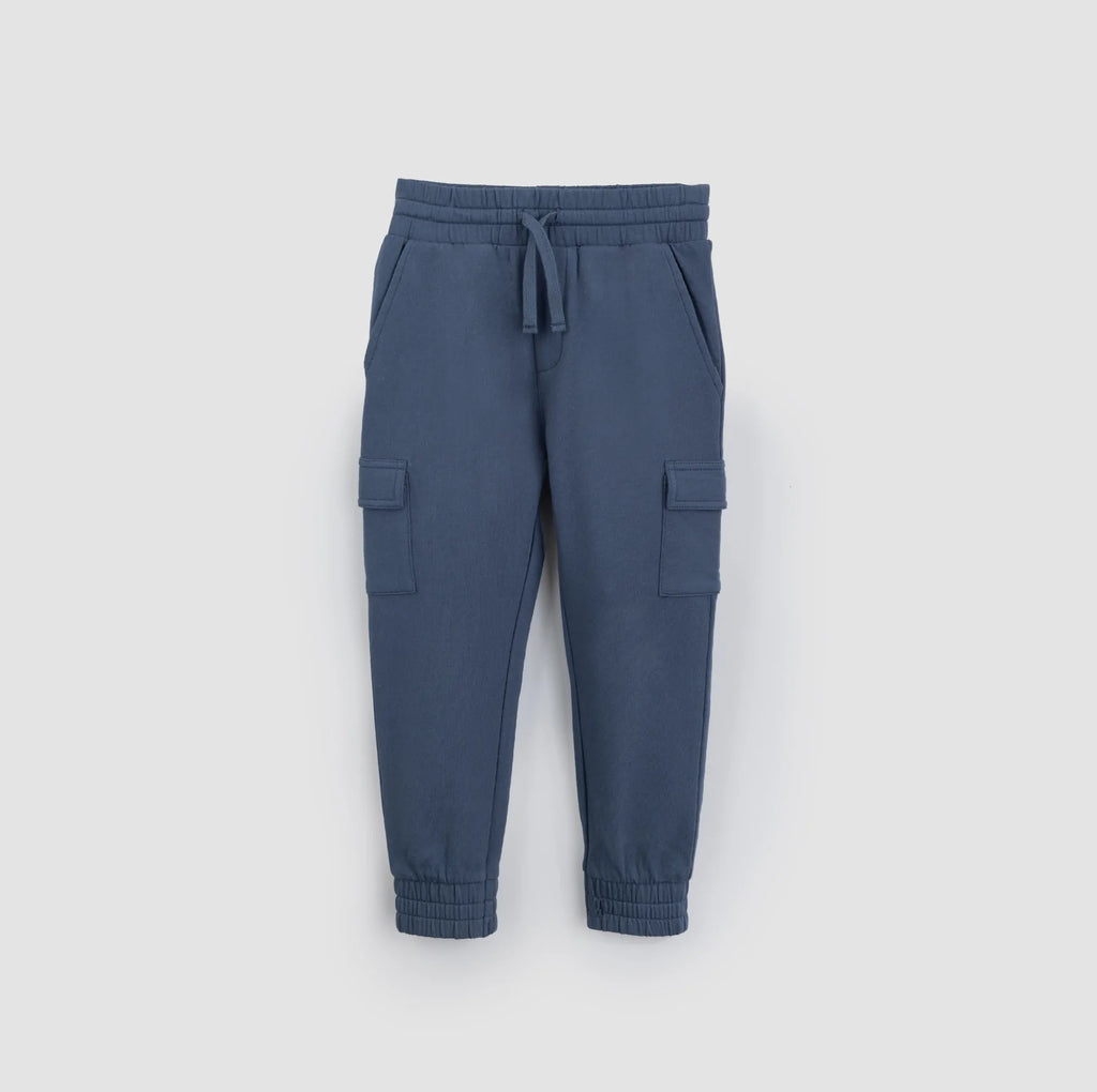 Toddler - Steele Blue Cargo Pants
